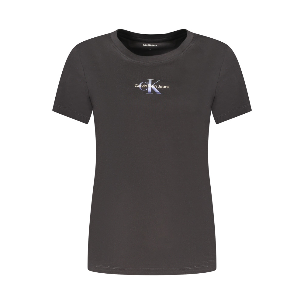 CALVIN KLEIN T-SHIRT MANICHE CORTE DONNA BIANCO