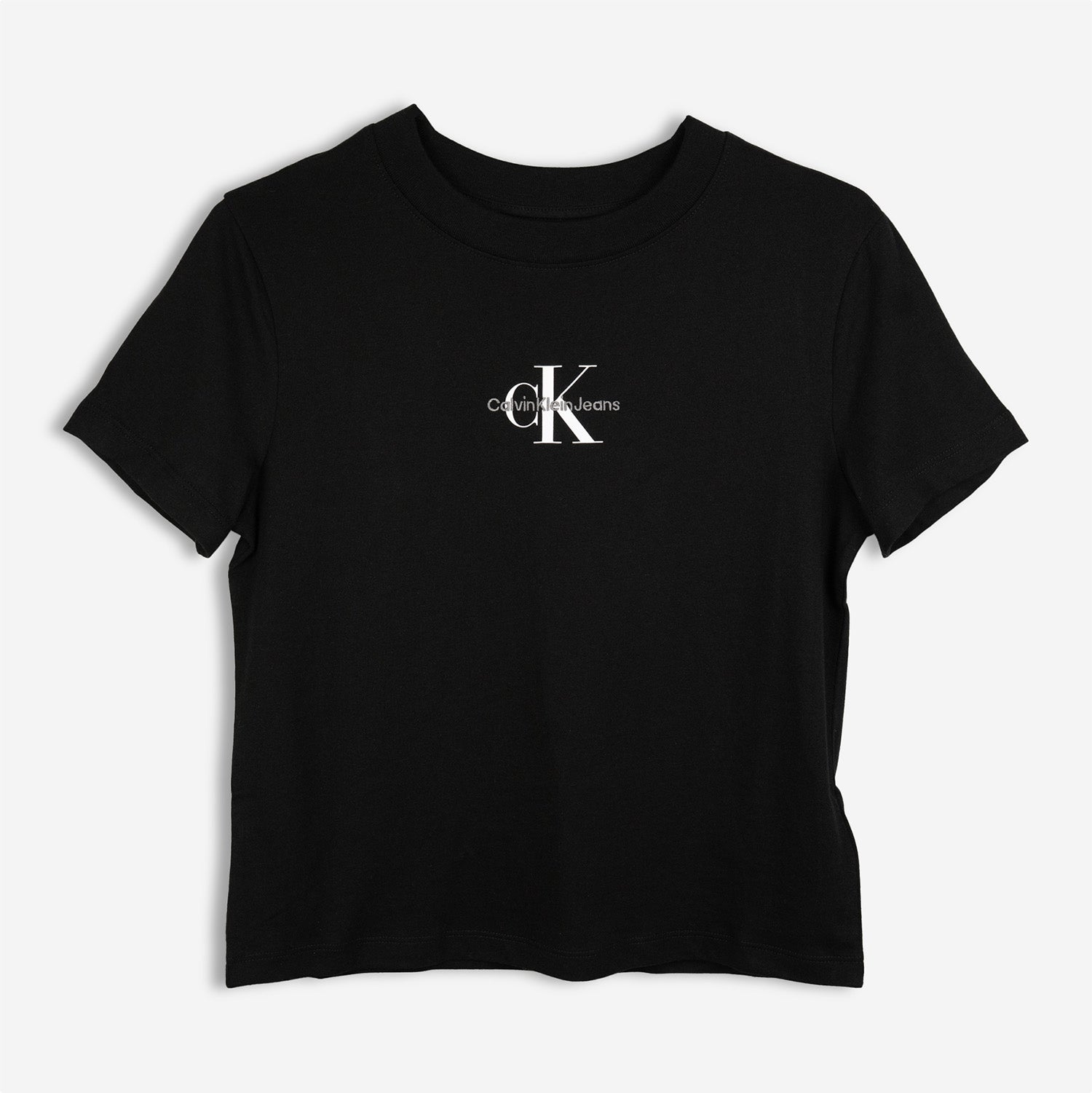 CALVIN KLEIN Melns T-krekls